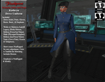 Kathryn Spaceforce - Dress Uniform Blue