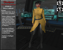 Kathryn Spaceforce - Dress Uniform Gold