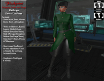 Kathryn Spaceforce - Dress Uniform (Green)