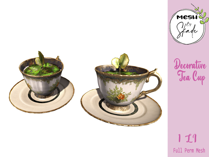 MBS - Decorative Tea Cup 