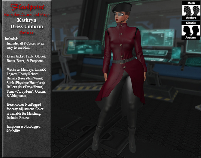 Kathryn Spaceforce - Dress Uniform Deluxe