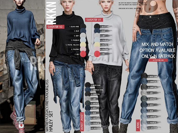 RKKN. Hailey SET Grey/Freya