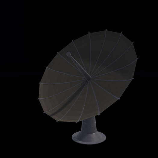 Satellite Dish Gray