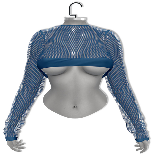 [C.YFashion]*DIDI*SHIRT Blue--(add me)