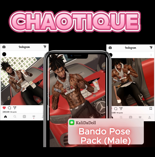 Bando Pose Pack (Male)