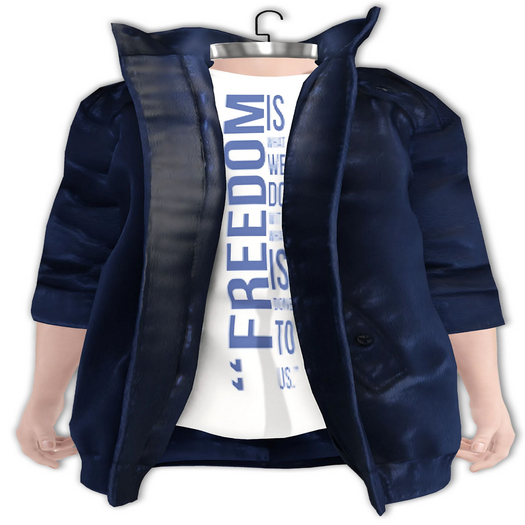 [C.YFashion]*ZACK*Jacket Dark Blue(add me)