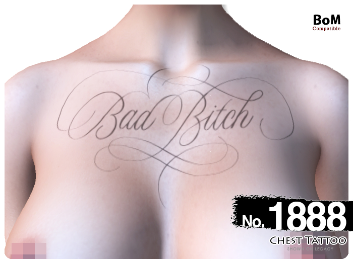 (Chest Tattoo) No.1888