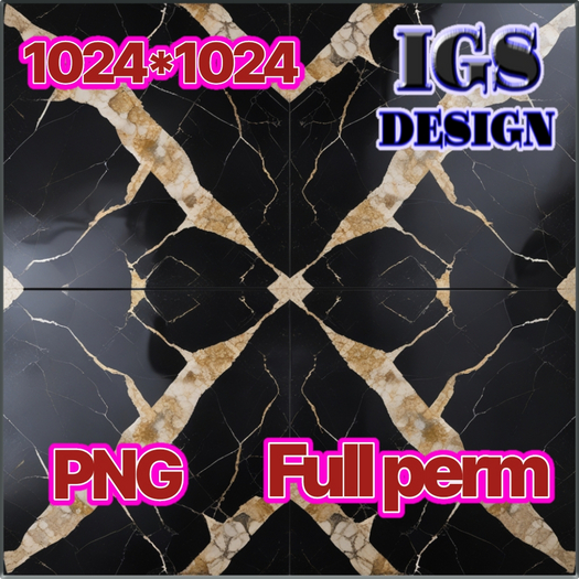 Black Marble Tile Texture 