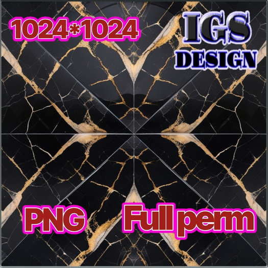 Black Marble Tile Texture