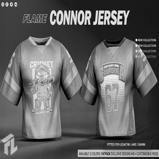 Flame Connor Jersey (DEMO)