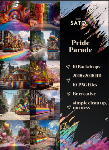 SATO - Pride Parade backdrops (UNPACK)