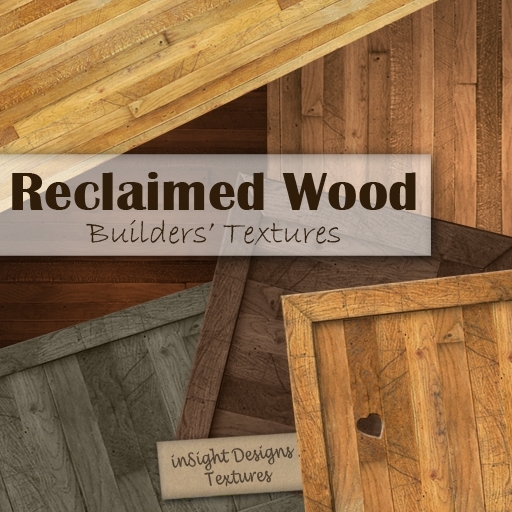 ID | Reclaimed wood full permission textures | insight Designs