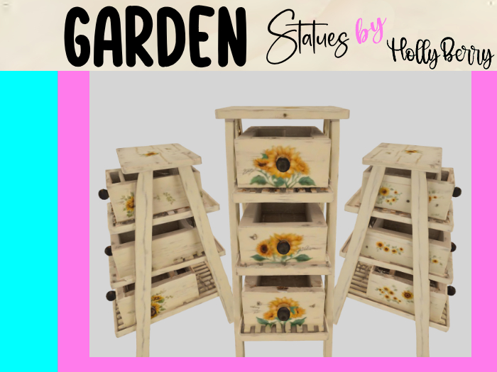 HB: Sunflower Drawer Ladder FuLL PERM