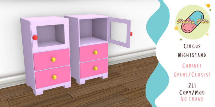 {HP} Circus Nightstand