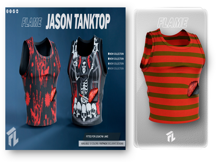 Flame Jason TankTop V1