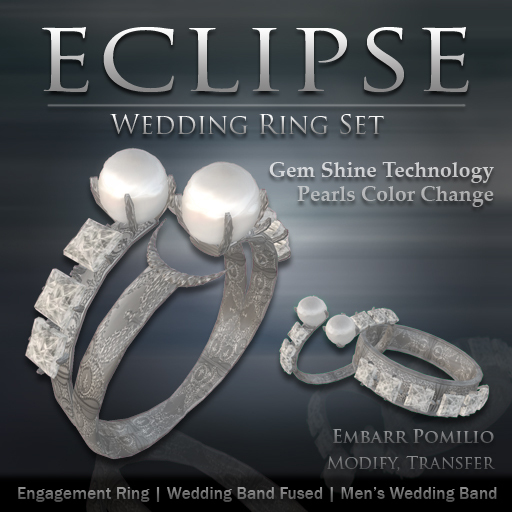 (PS) ECLIPSE - Wedding Ring Set