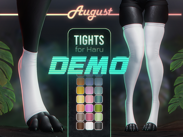 [• AUGUST •] - Tights for Haru DEMO
