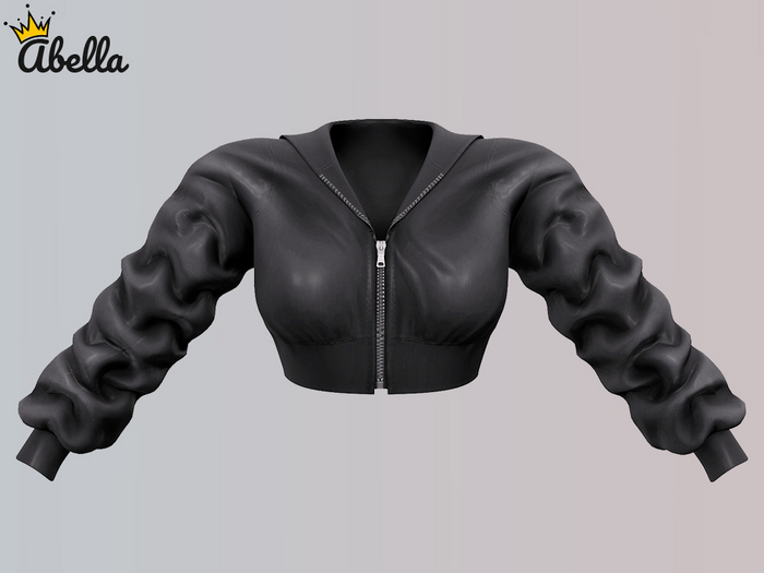 Full Perm Women's Short Hoodie