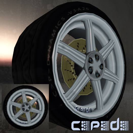 *C>P>Dynamics* V3.4 A 6 Spoke Alloy Rims  (full perm)