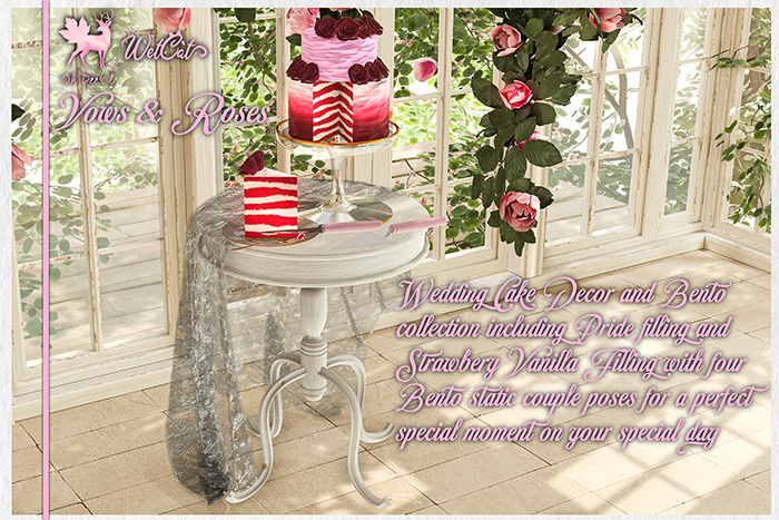 Oh Deer! & WetCat:: Vows & Roses: Decor Only