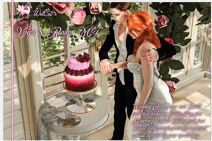 Oh Deer! & WetCat:: Vows & Roses: MF Pack
