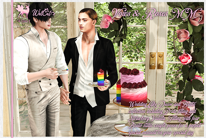 Oh Deer! & WetCat:: Vows & Roses: MM Pack