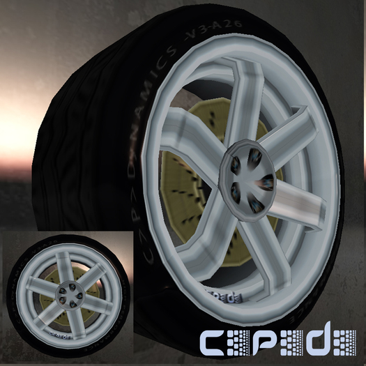 *C>P>Dynamics* V3.1 A 6 Spoke Alloy Rims (full perm)
