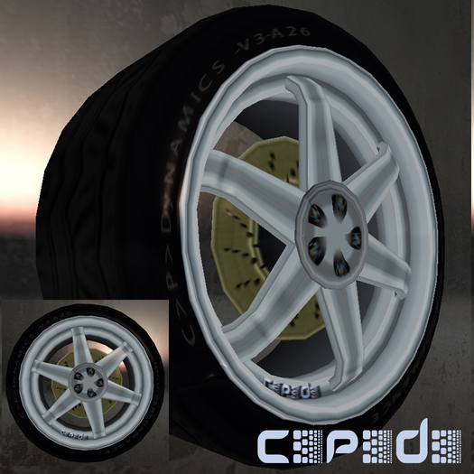 *C>P>Dynamics* V3.3 A 6 Spoke Alloy Rims  (full perm)