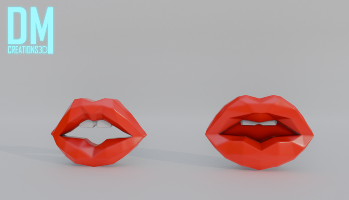 Lips decor Full Perm Mesh