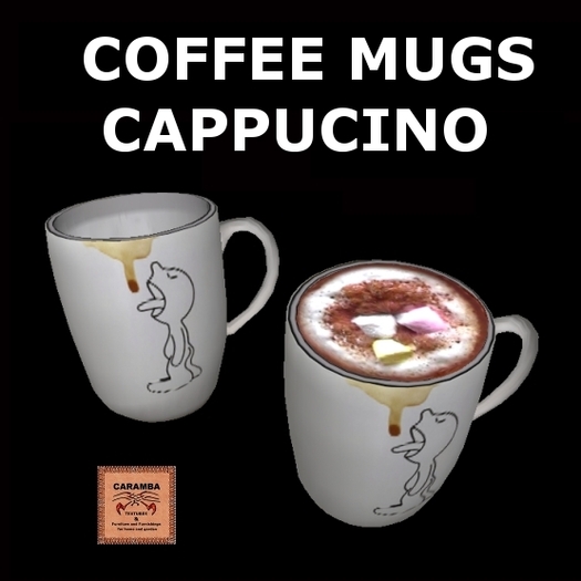 Coffee mugs Cappucino
