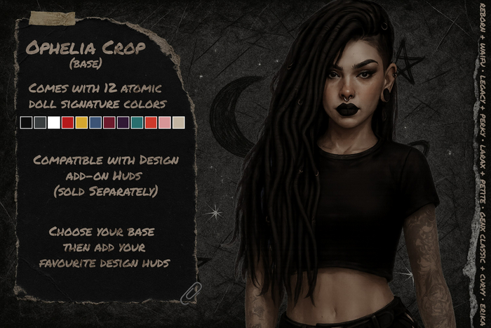 Atomic Doll - Ophelia Crop