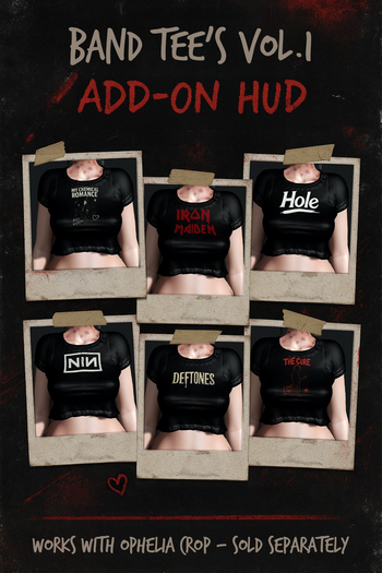 Atomic Doll - Band Tee's Vol.1 - Add-On HUD
