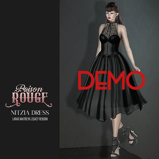POISON ROUGE Nitzia Dress DEMO