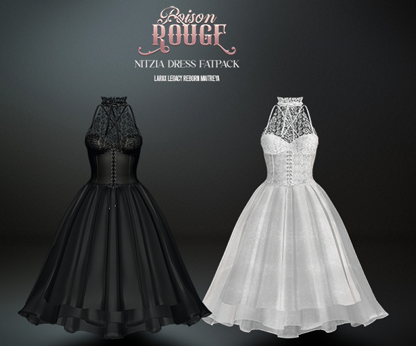 POISON ROUGE Nitzia Dress FATPACK