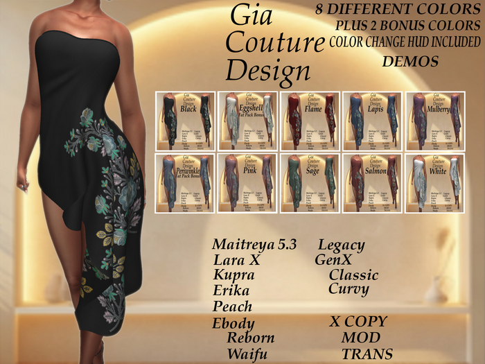 "GCD" Nykky Silk Dress DEMOS
