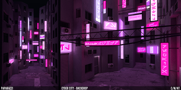 Paparazzi - BACKDROP - Cyber City 1