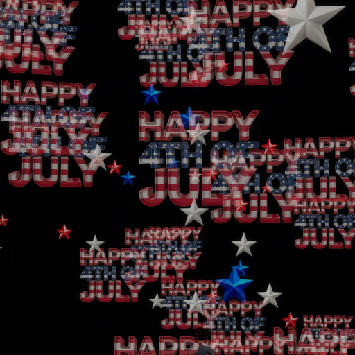  4th of July 2  Confetti Tosser Thrower