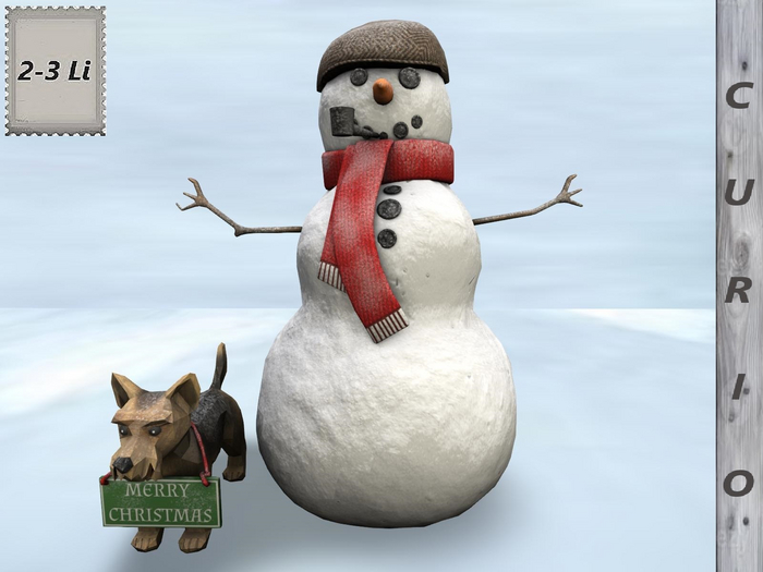 Snowman - Yorkie