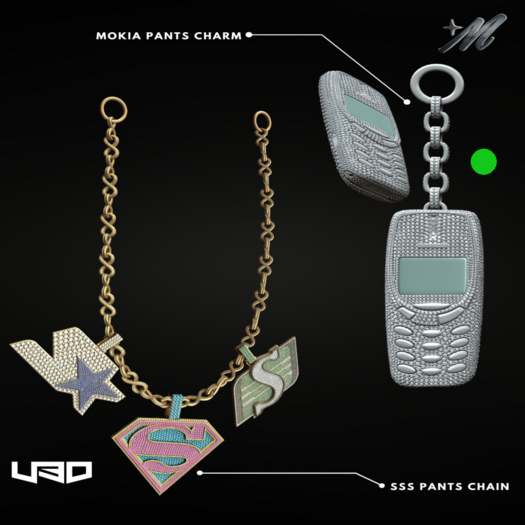 [MxU] - MOKIA Pants Charm