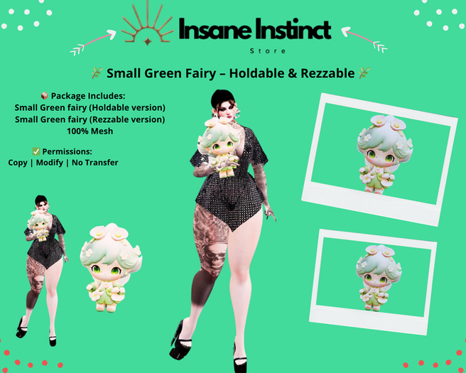 SMALL GREEN FAIRY 