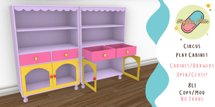 {HP} Circus Play Cabinet