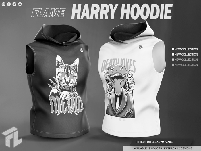 Flame Harry Hoodie (DEMO)