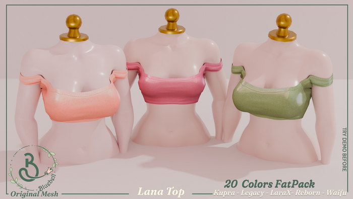 BLUEBELL Lana Top Fatpack