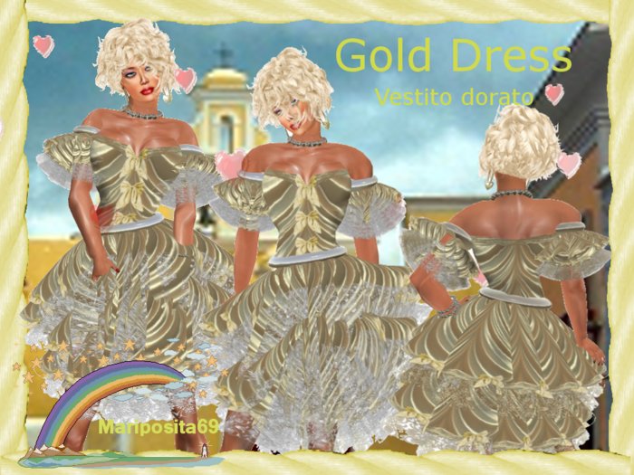 Gold Dress