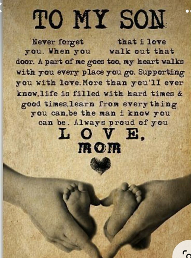 To My Son