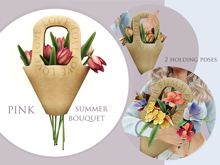 FINCA - pink summer bouquet
