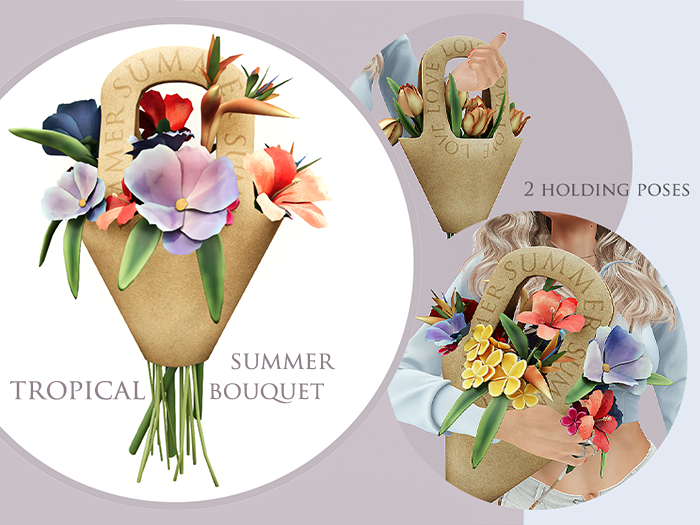 FINCA - tropical summer bouquet