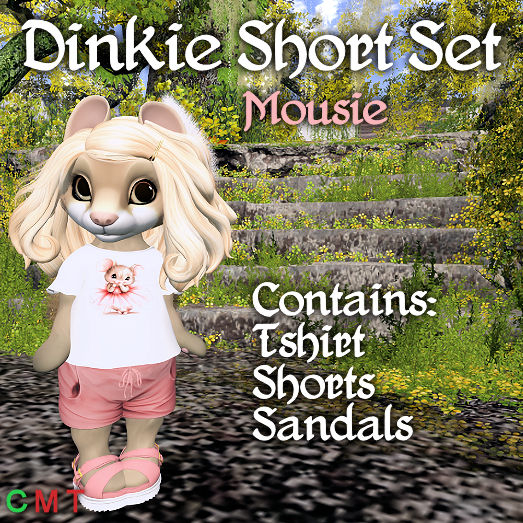 Dinkie Short Set Mousie