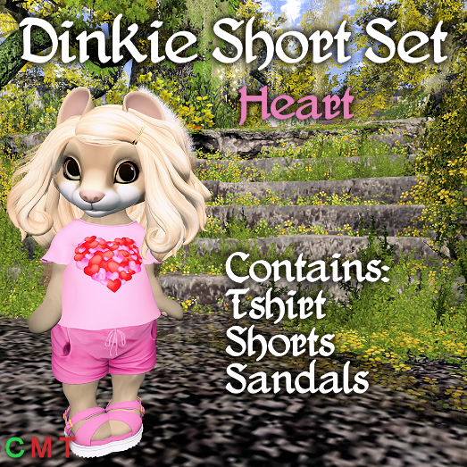 Dinkie Short Set Heart