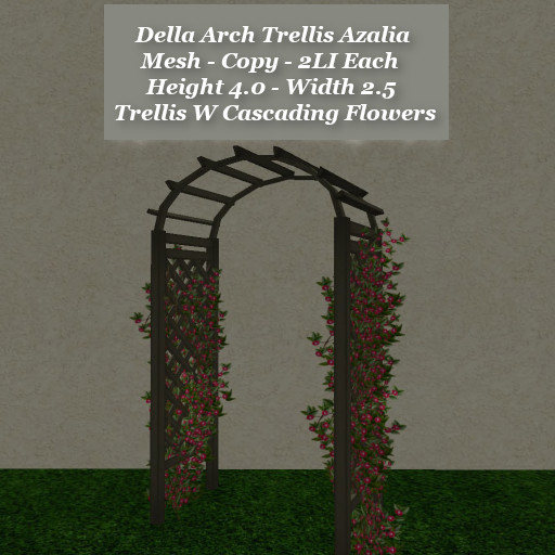 Della Arch Trellis Azalia1